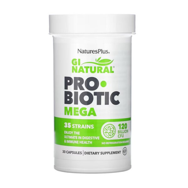 Nature's Plus Probiotic Mega — 30 капсул