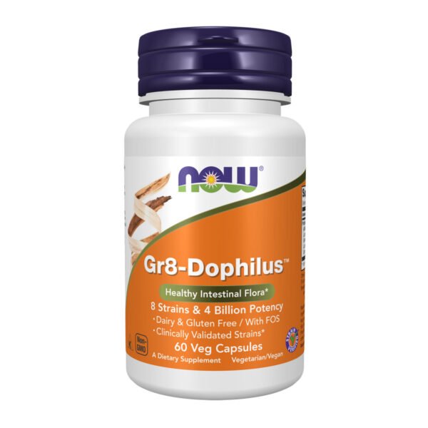 Now Foods Gr8-Dophilus™ — 60 рослинних капсул