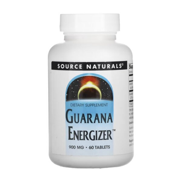 Source Naturals Guarana Energizer™ — 60 таблеток
