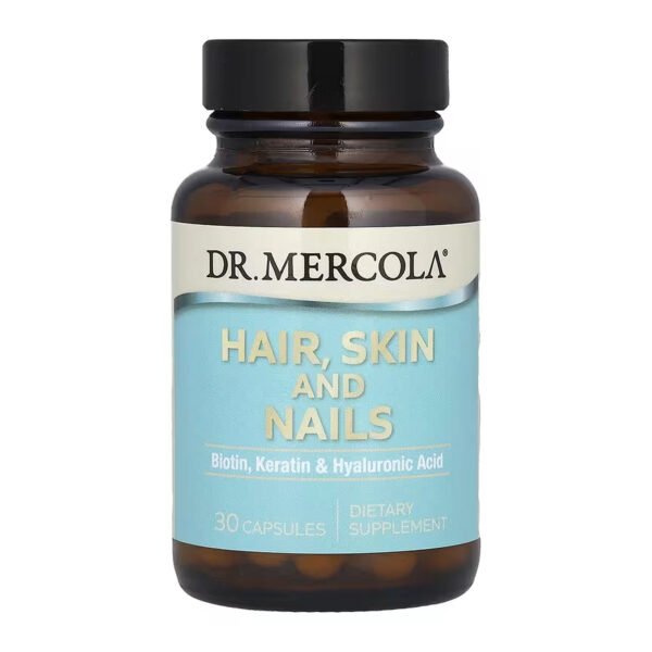 Dr. Mercola Волосся, шкіра та нігті — 30 капсул