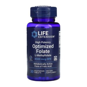 High Potency Optimized Folate 8500 mcg DFE - 30 tabs