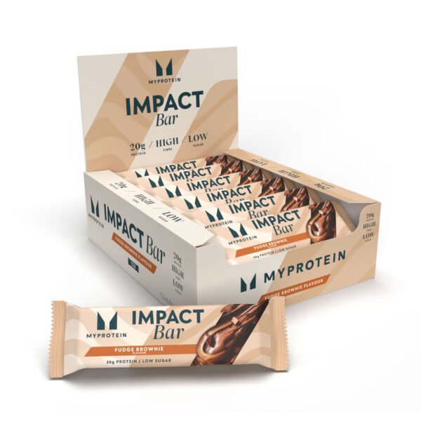 Myprotein Impact Bar — 12x64 г Фадж Брауні