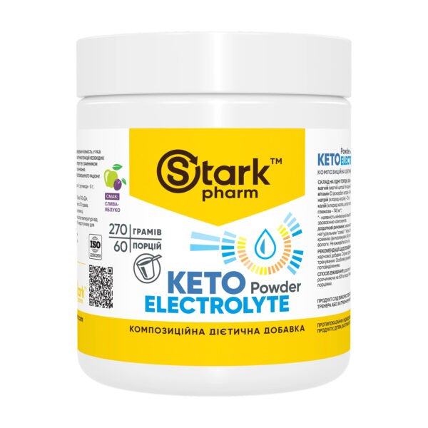 Stark Pharm Порошок електролітів — 270 г Слива-Яблуко