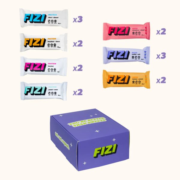 FIZI Keto Protein Grand Box — 16x45г