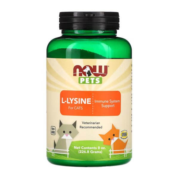 Now Foods L-Лізин Порошок — 226.8 г