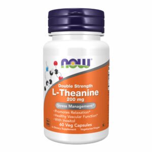 L-Theanine 200mg - 60 vcaps (Пошкоджена банка)