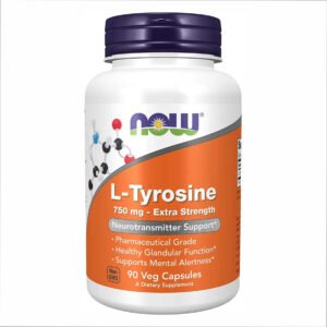 L-Tyrosine 750mg - 90 vcaps (Пошкоджена етикетка)