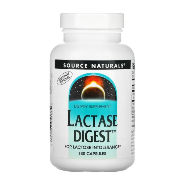 Source Naturals Лактаза Дайджест 30 мг - 180 капсул