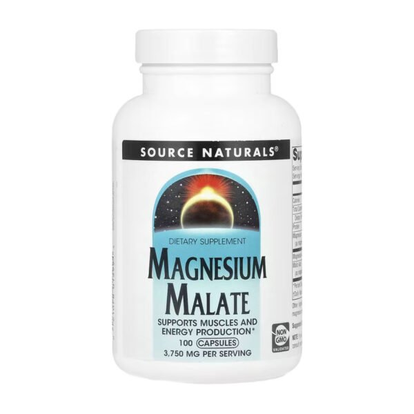 Source Naturals Магній малат 625 мг — 100 капсул