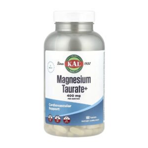 Magnesium Taurate 400mg - 180 tabs (Пошкоджена банка)