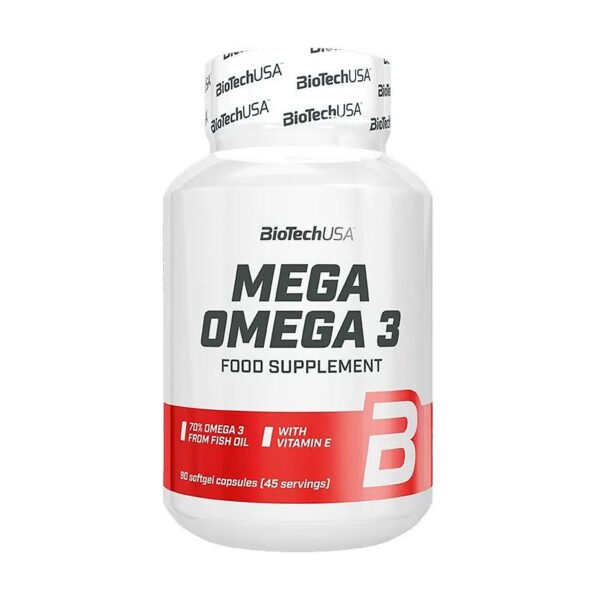 Biotech Mega Omega-3 — 90 капсул