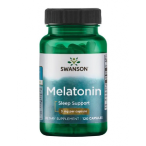 Melatonin 3 mg - 120 caps (Пошкоджена кришка)