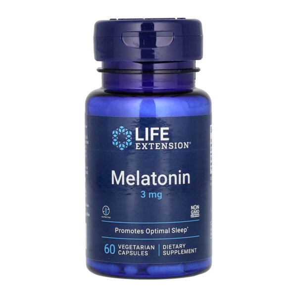 Life Extension Мелатонін 3 мг - 60 рослинних капсул