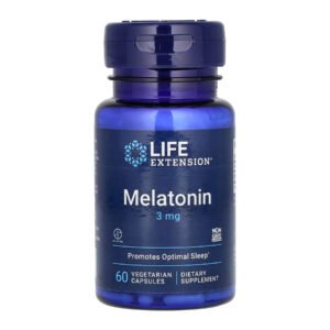 Melatonin 3 mg - 60 vcaps (Пошкоджена банка)