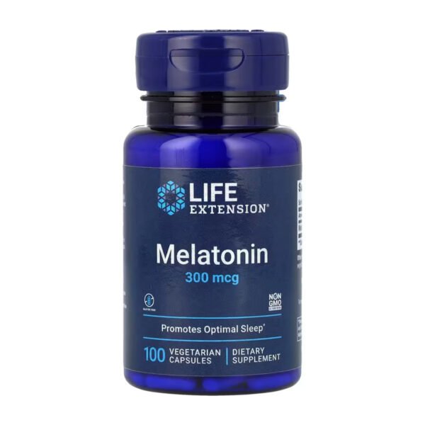 Life Extension Мелатонін 300 мкг - 100 рослинних капсул