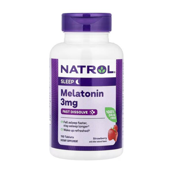 NATROL Мелатонін 3мг - 150 таблеток