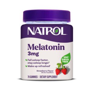 Melatonin 3mg - 70 gummies (Пошкоджена банка)