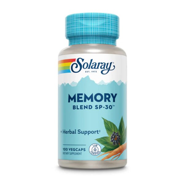 Solaray Memory Blend SP-30 — 100 рослинних капсул