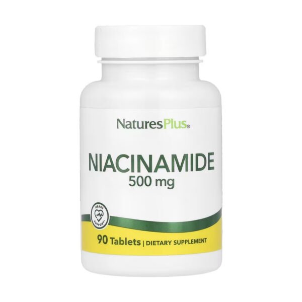 Nature's Plus Ніацинамід 500 мг - 90 таблеток