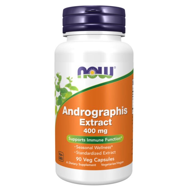 Now Foods Екстракт Андрографісу 400 мг - 90 рослинних капсул