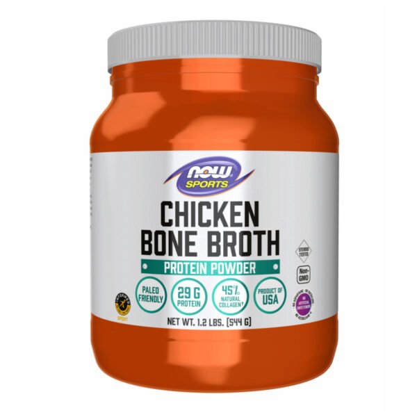 Now Foods Бульйон з курячих кісток — 544 г