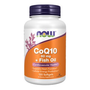 CoQ10 60mg + Fish Oil - 120 sgels