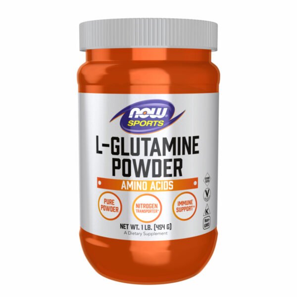 Now Foods L-глютамін порошок — 1000 г