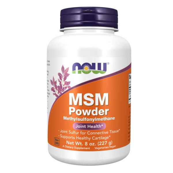Now Foods MSM Пуровий Порошок — 226 г