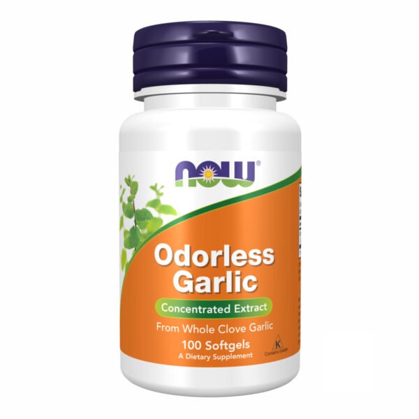 Now Foods Без запаху Часник — 100 капсул