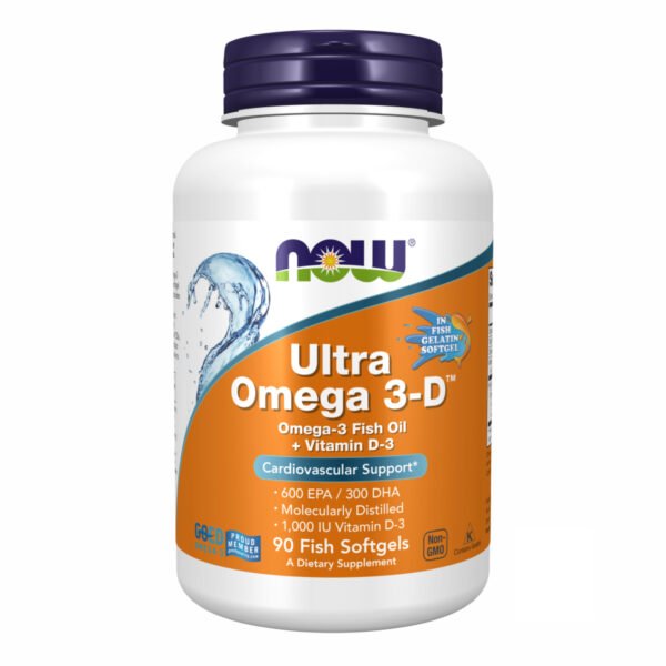 Now Foods Ultra Omega 3-D — 90 капсул