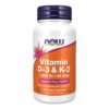 Now Foods VIT D-3 & K2 1000 IU — 120 рослинних капсул