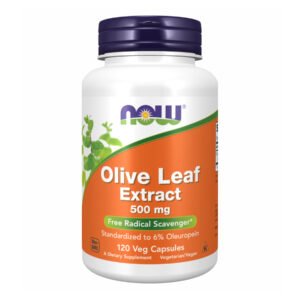 Olive Leaf Extract 500mg - 120 vcaps (Пошкоджена етикетка)