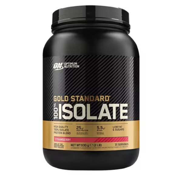 Optimum Nutrition Gold Standart 100% Isolate — 930 г полуниця