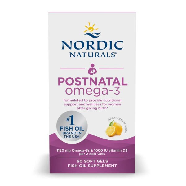Nordic Naturals Postnatal Omega-3 — 60 капсул