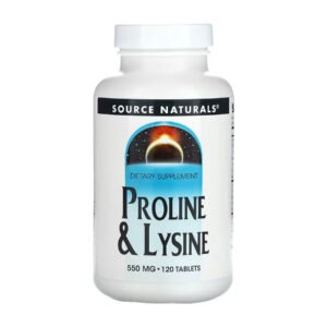 Proline & Lysine 550 mg - 120 tabs
