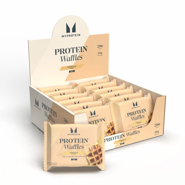 Myprotein Протеїнові вафлі — 12x50г ванільні