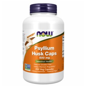 Psyllium Husk 500mg - 200 vcaps (Пошкоджена банка)