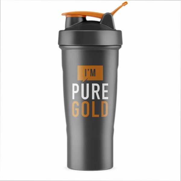 Pure Gold Шейкер — 700 мл сірий