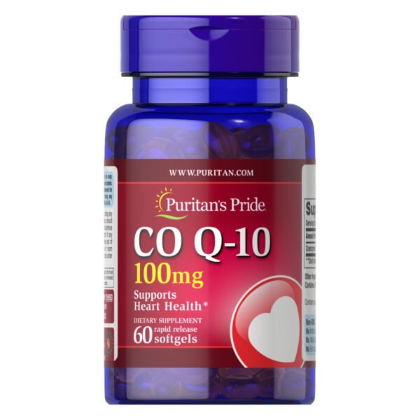 Puritans Pride Q-SORB™ Co Q-10 — 60 капсул