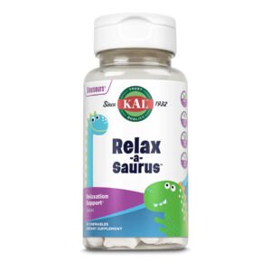 Relax-a-Saurus - 30 chewable Grape (Пошкоджена етикетка)