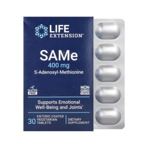 SAMe 400 mg - 30 tabs (Пошкоджена банка)