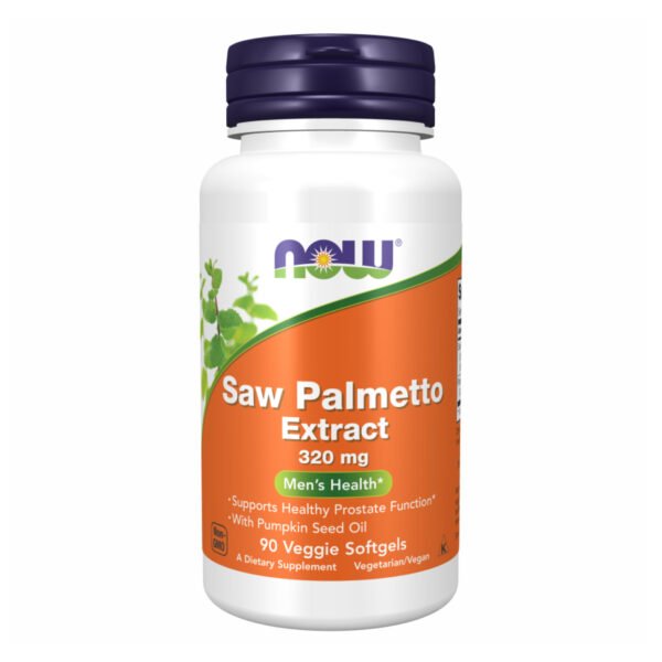 Now Foods Серена (Saw Palmetto) 320 мг — 90 рослинних капсул