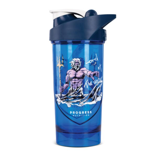 Progress Nutrition Shaker Lord Of The Water — 700 мл синій