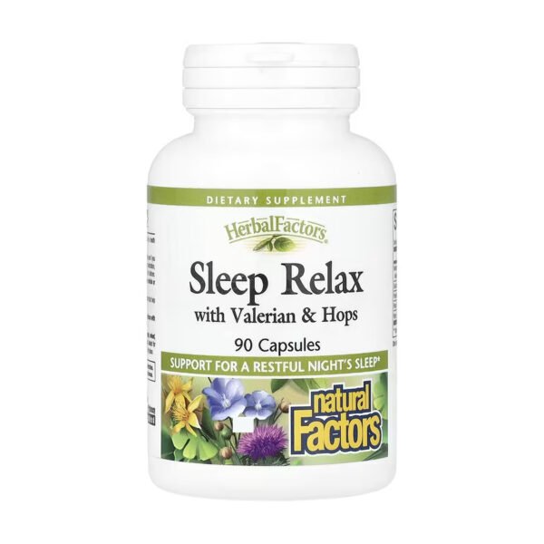 Natural Factors Sleep Relax — 90 капсул