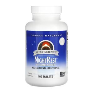 Sleep Science® NightRest™ with Melatonin - 100 tabs