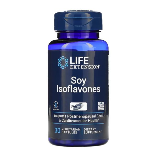 Life Extension Соєві ізофлавони — 30 рослинних капсул
