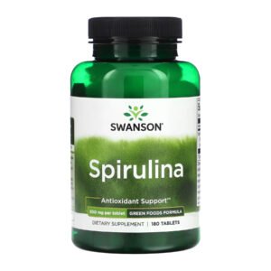 Spirulina 500mg - 180 tabs (Пошкоджена банка)