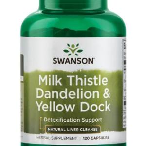 Milk Thistle Dandelion-Yellow Dock - 120 cap