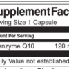 COQ10 120 mg - 100 softg