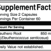 Eleuthero Root 425mg - 120 cap